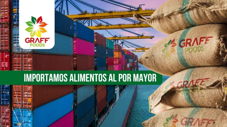 Importamos alimentos al por mayor