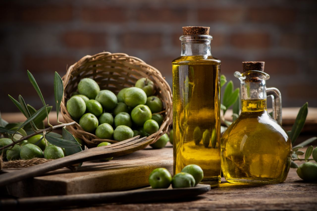 Aceites comerciales en supermercados